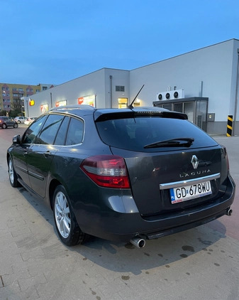 Renault Laguna cena 26900 przebieg: 198079, rok produkcji 2011 z Gdańsk małe 232